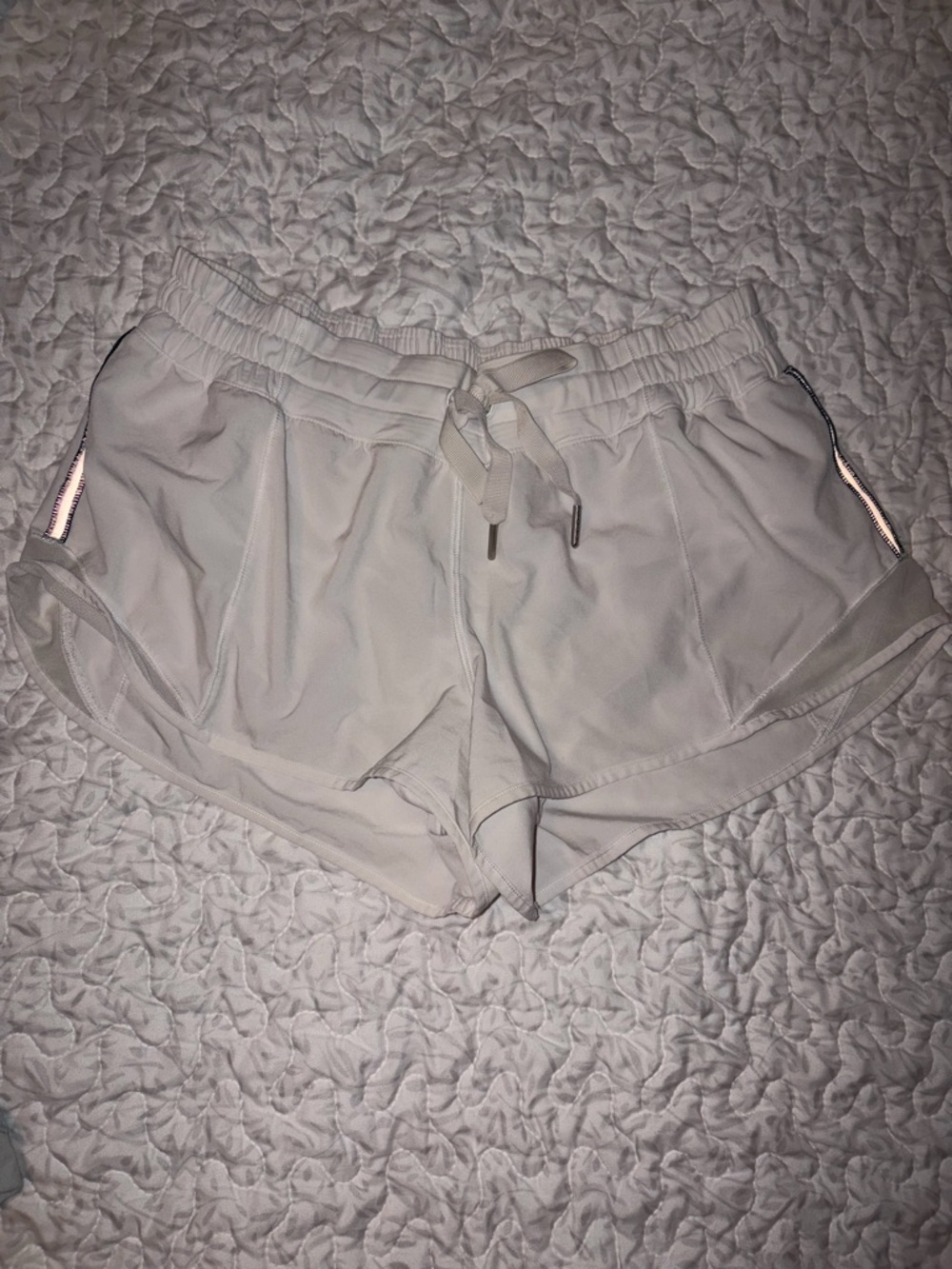 lululemon athletica White Women's Athletic Drawstring Shorts